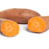 Sweet Potato with white background